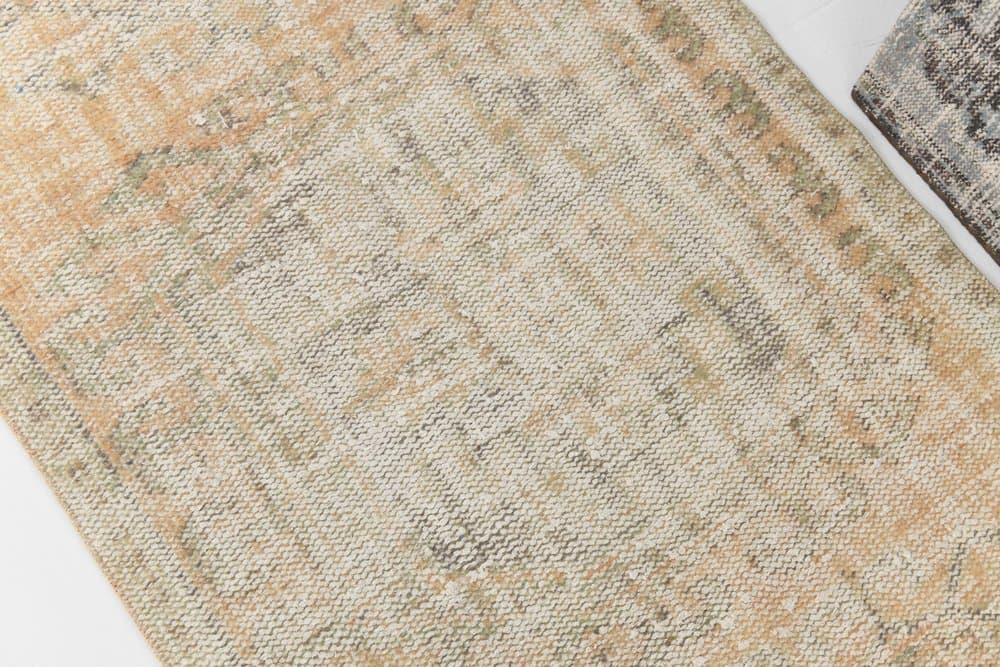 Runner 88x354 cm, beige, wool, 1960s - 216291