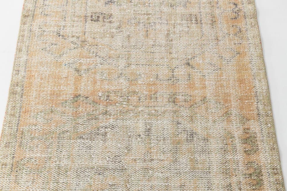 Runner 88x354 cm, beige, wool, 1960s - 216292