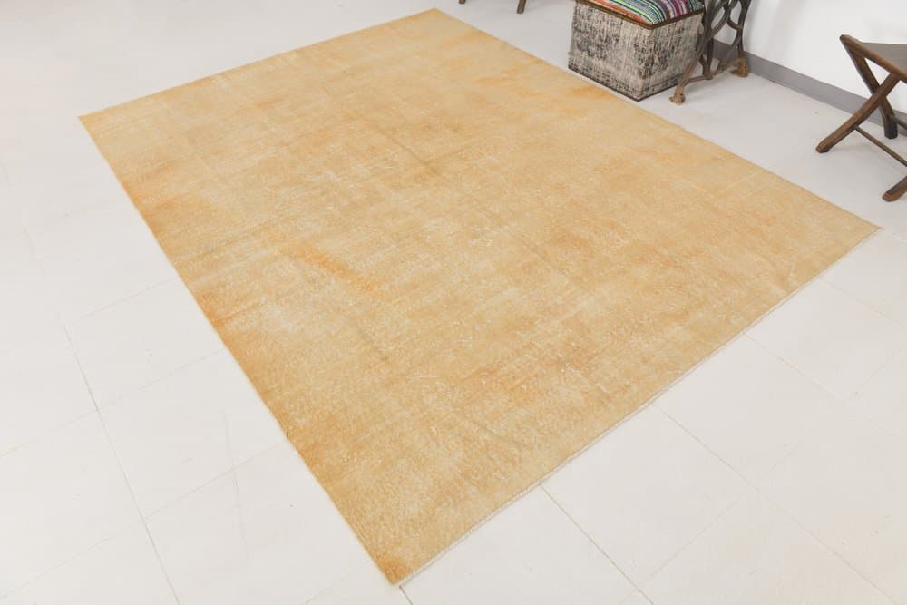 Rug 205x272 cm, beige, wool, 1970s - 216201