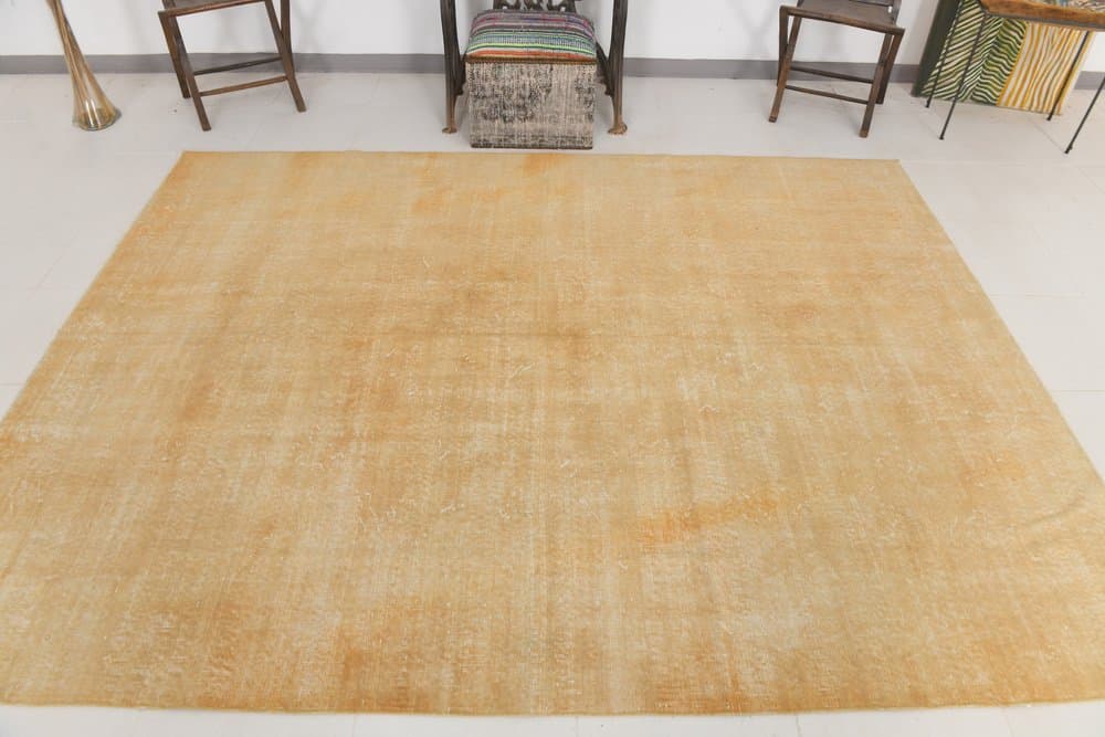 Rug 205x272 cm, beige, wool, 1970s - 216202