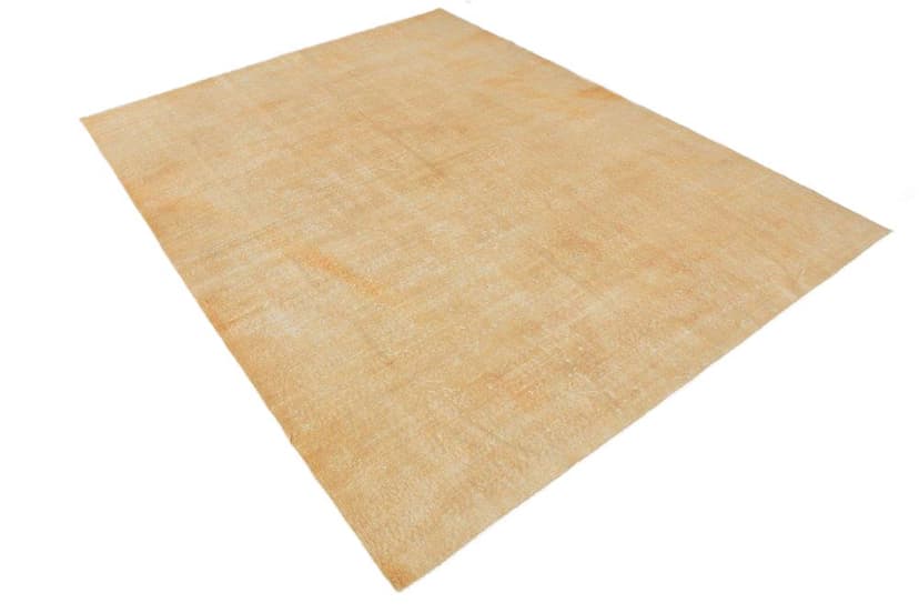Dywan 205x272 cm, beżowy, wełna, lata 70.