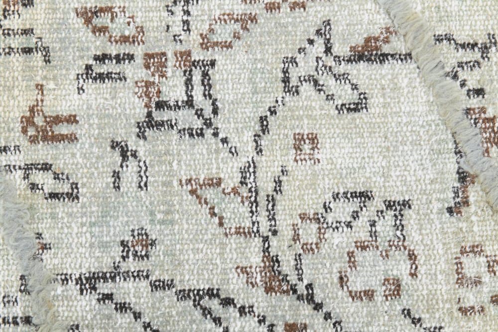 Rug 185x276 cm, grey, wool, 1970s - 216783