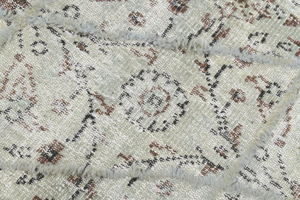 Rug 185x276 cm, grey, wool, 1970s - 216778