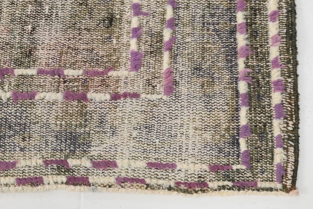 Rug 174x267 cm, grey, wool, 1970s - 219569