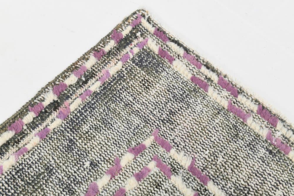 Rug 174x267 cm, grey, wool, 1970s - 219571