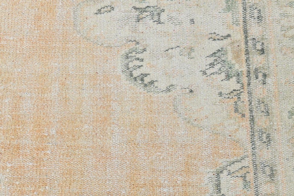 Rug 181x284 cm, orange, beige, wool, 1970s - 219450