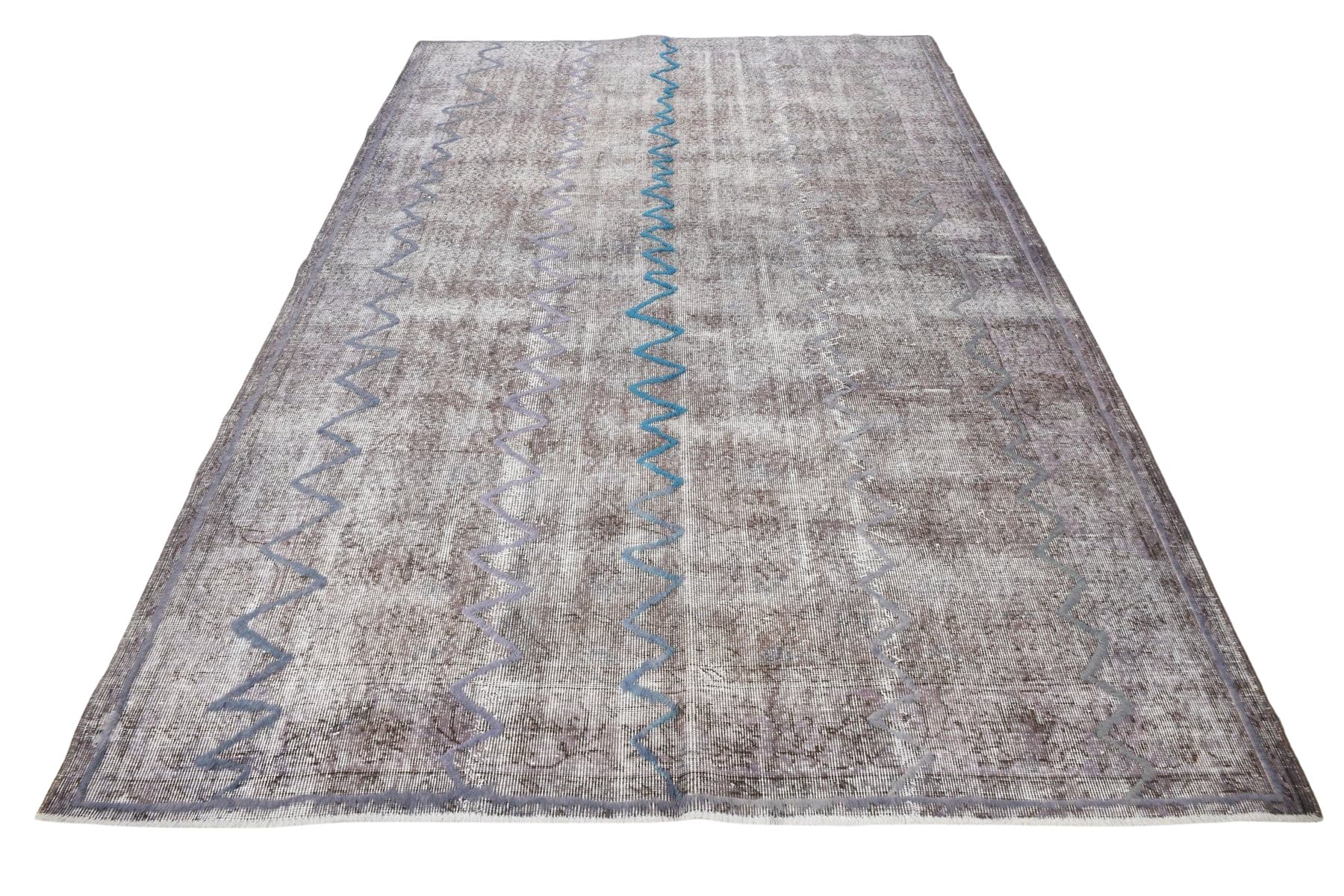 Rug 205x303 cm, grey, wool, 1960s
