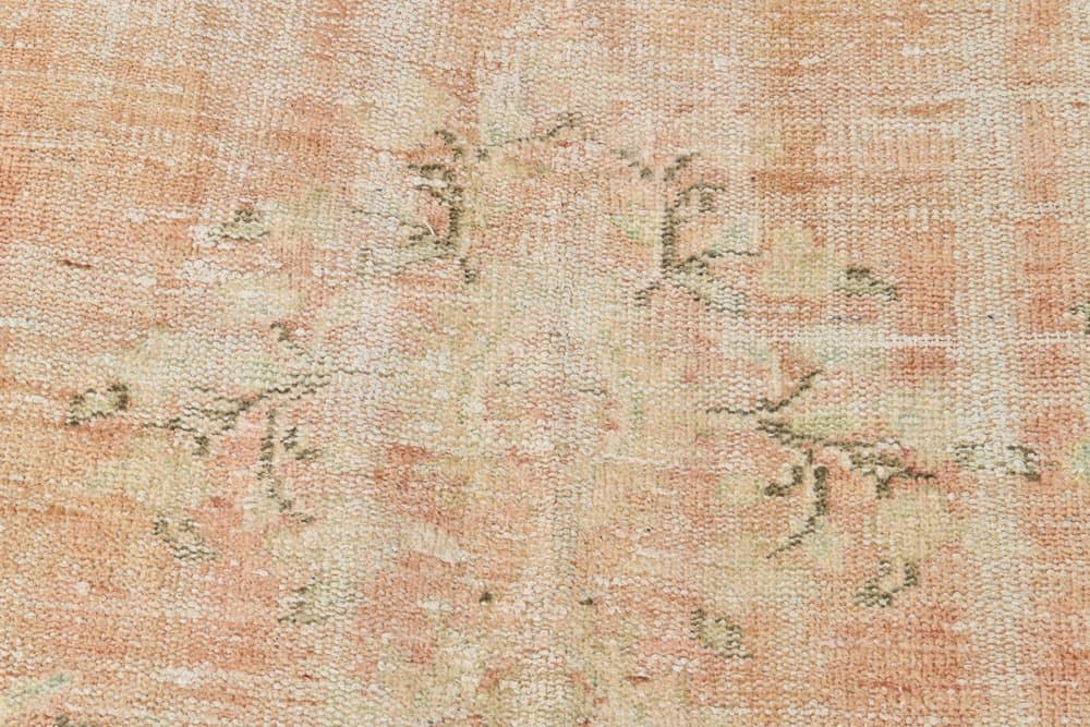 Rug 188x266 cm, Orange, Blue, Wool, 1970s - 220217