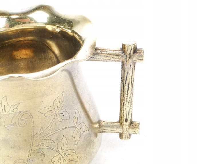 Mlecznik, mosiądz złoty, Schiffers, Polska, XIX w. - 219911