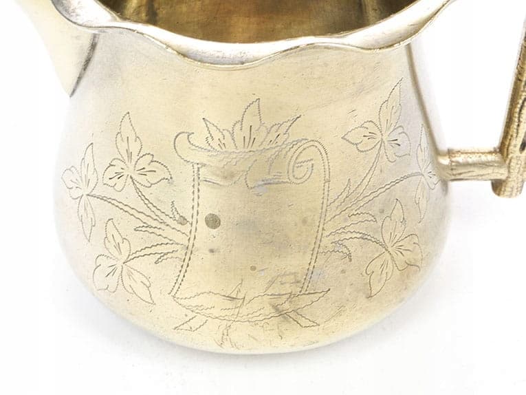 Mlecznik, mosiądz złoty, Schiffers, Polska, XIX w. - 219910