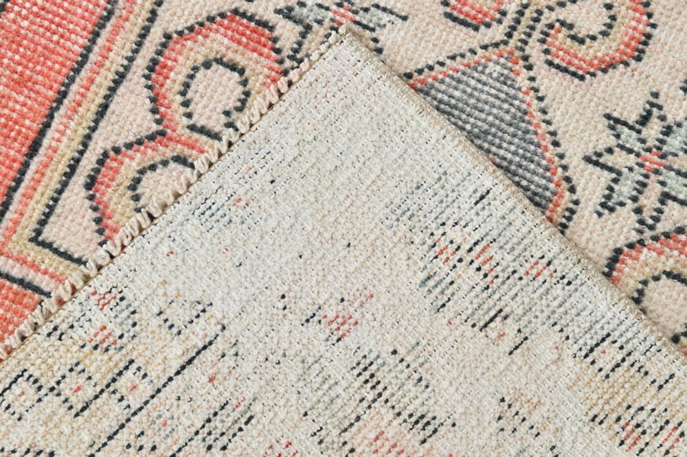 Runner 285x86 cm, red, wool, 1970s - 220140