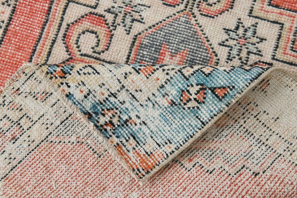 Runner 285x86 cm, red, wool, 1970s - 220139