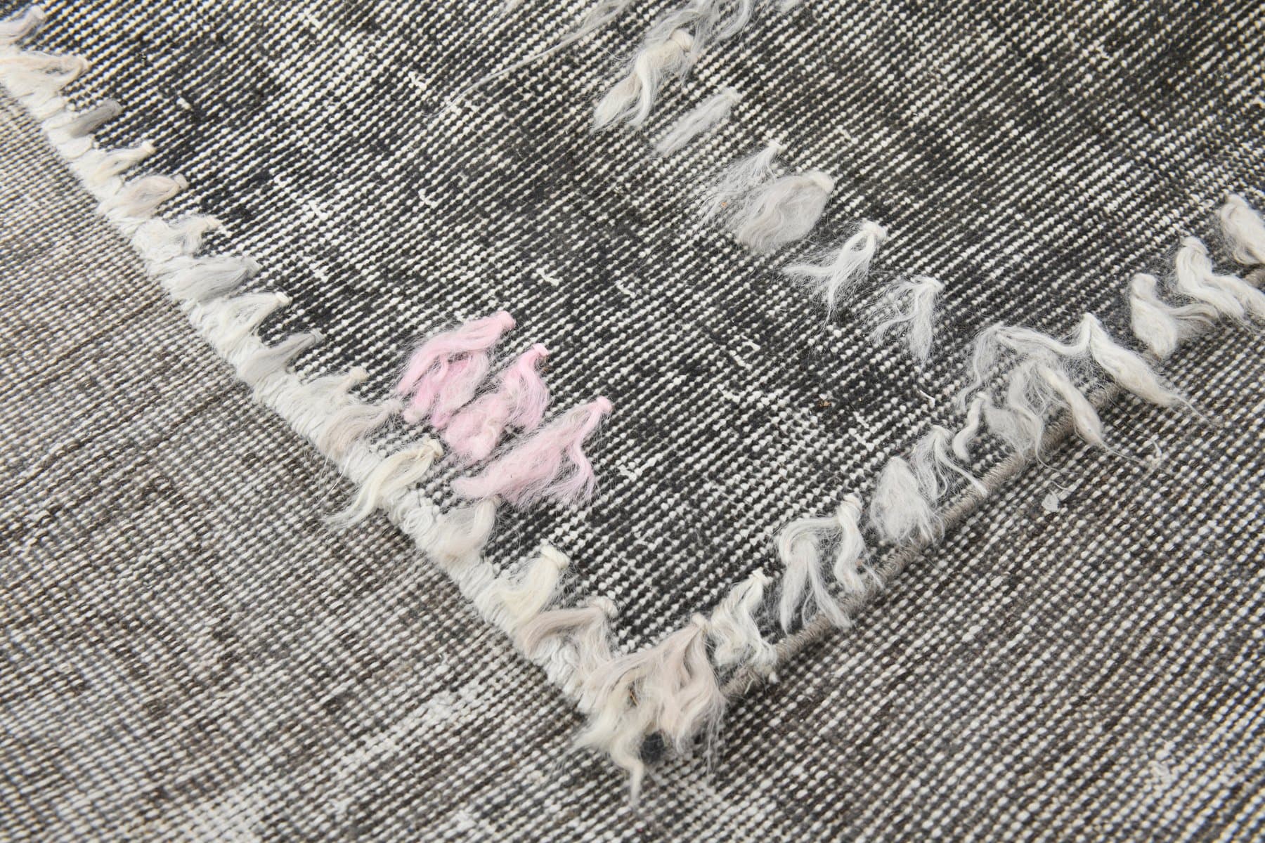 Rug 352x222 cm, grey, wool, 1970s - 220035