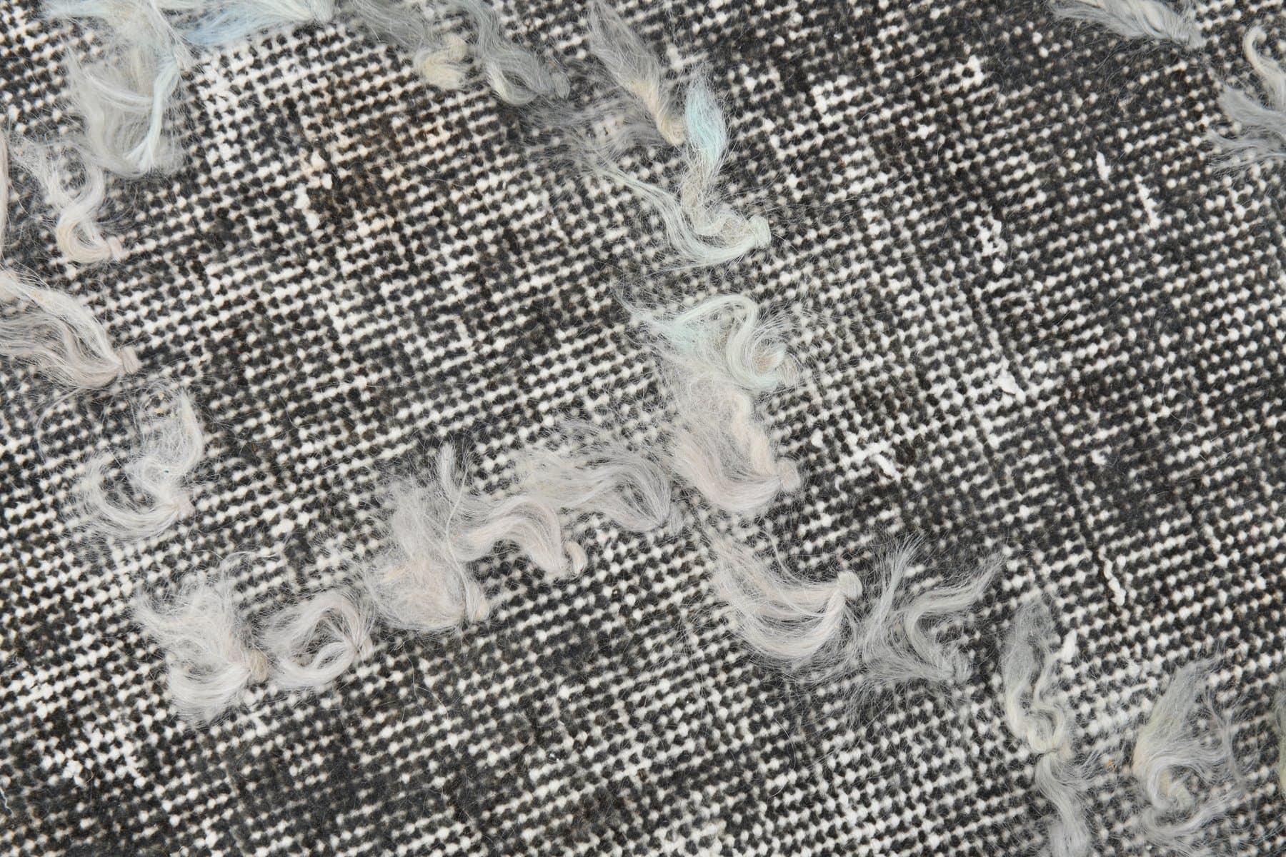 Rug 352x222 cm, grey, wool, 1970s - 220043