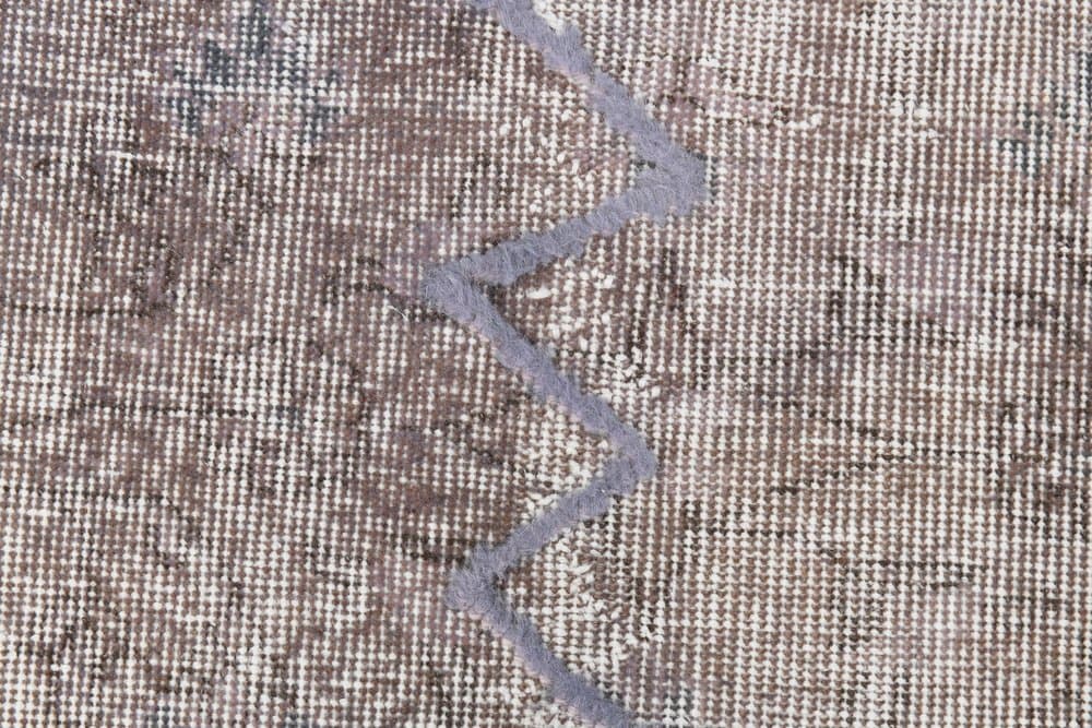 Rug 205x303 cm, Blue, Violet, Wool, 1960s - 220005