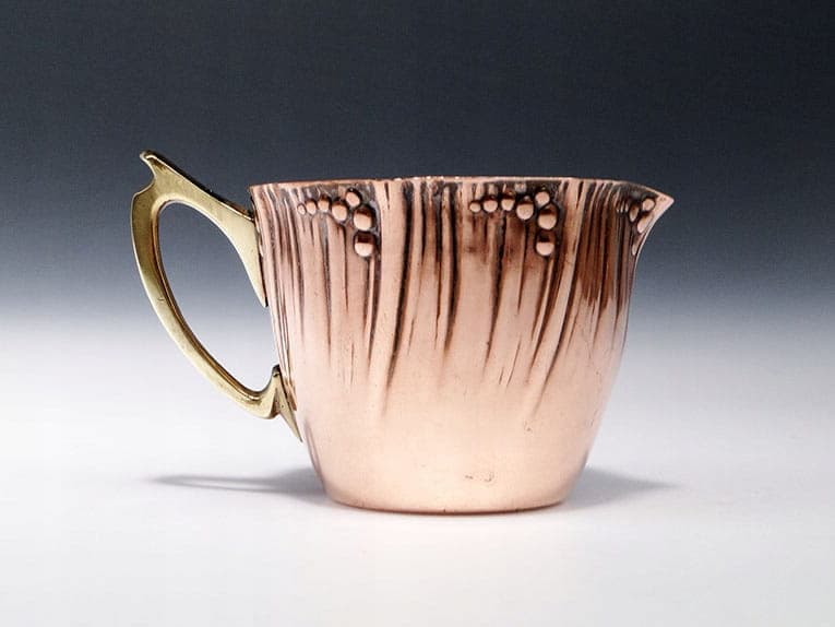 Komplet kawowy secesyjny, miedź, Niemcy, początek XX w. - 220270