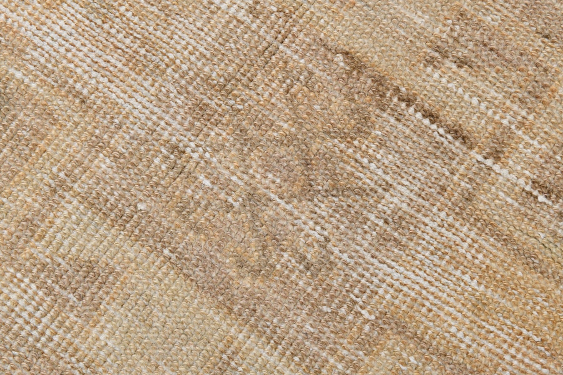 Chodnik 390x88 cm, beżowy, wełna, Turcja, lata 60. - 220458