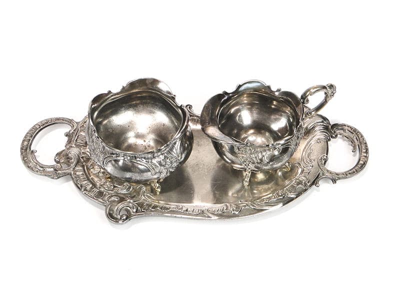 Coffee set Rococo, silver metal, WMF, Germany, 19th c. - 220323