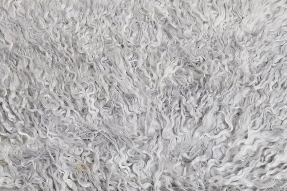 Runner Rug 96x262 cm, grey, wool, Turkey, 1960s. - 220352