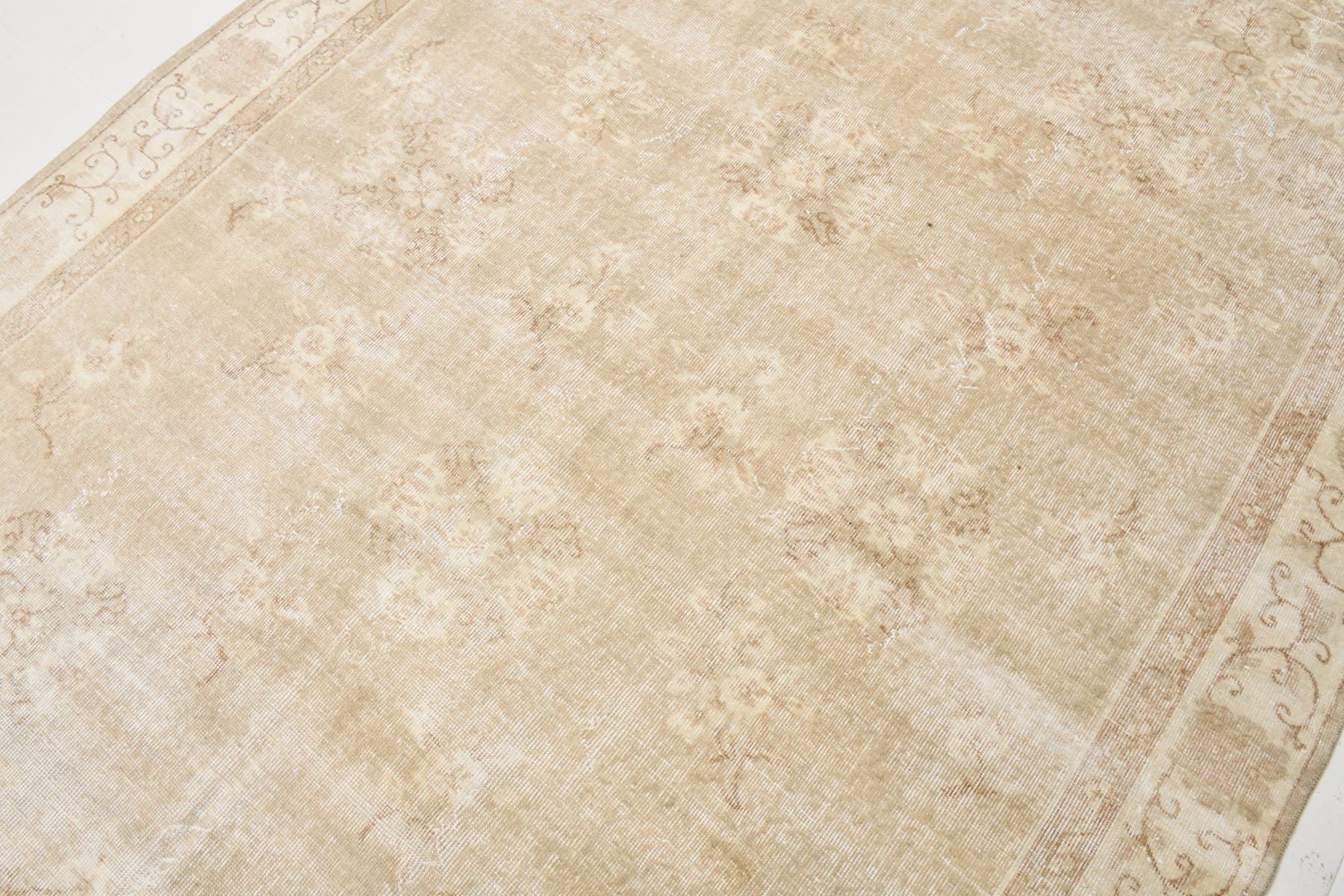 Dywan 325x219 cm, beżowy, wełna, Turcja, lata 70. - 220338