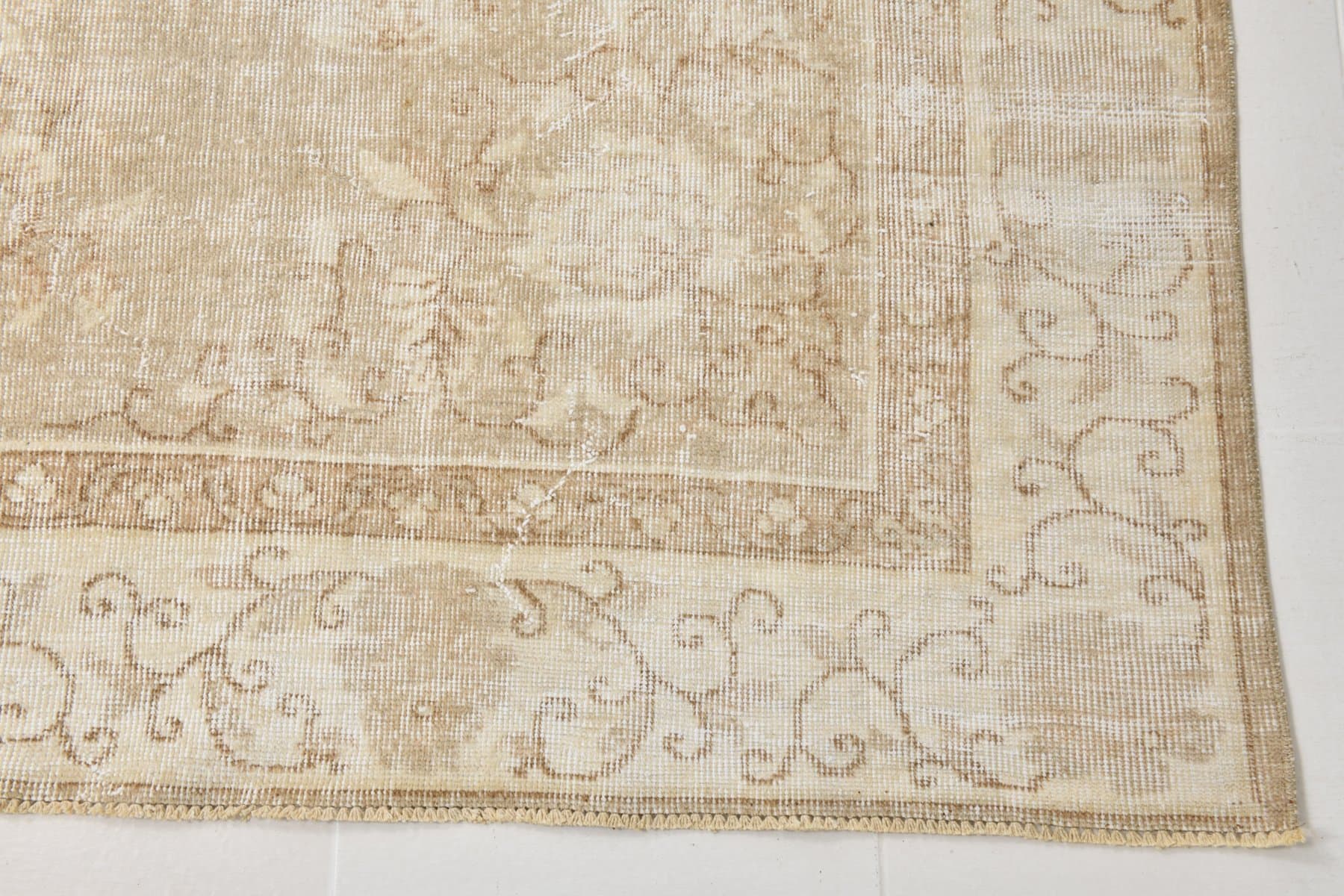 Dywan 325x219 cm, beżowy, wełna, Turcja, lata 70. - 220341