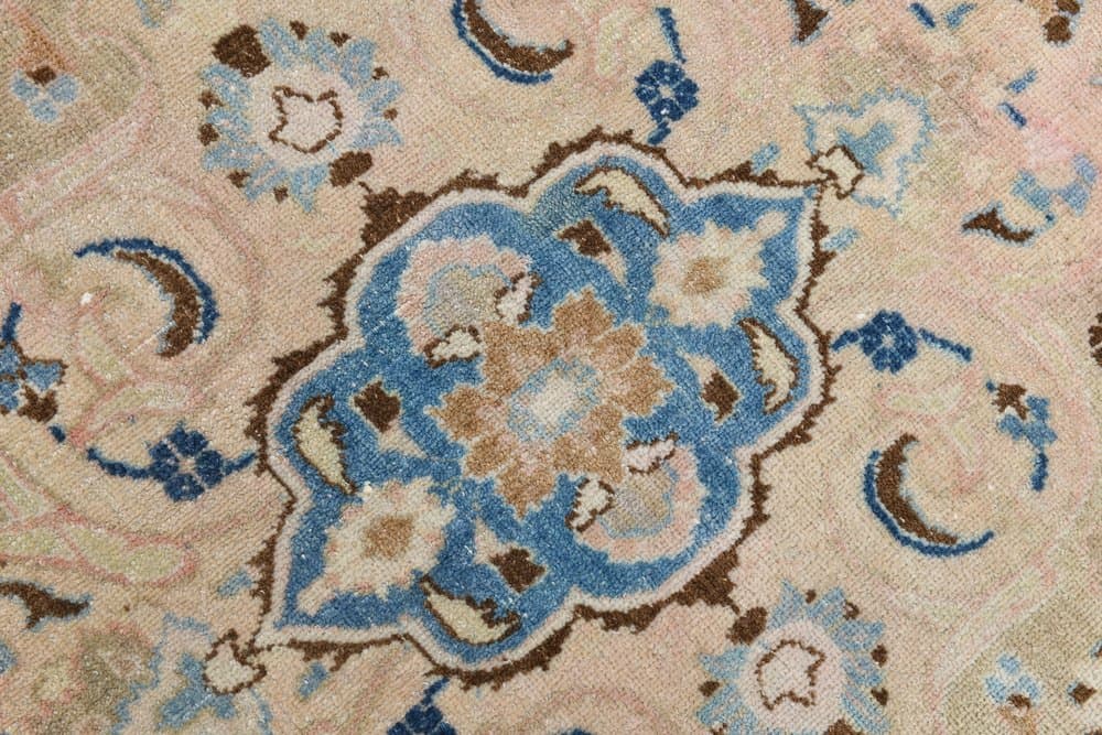 Rug 379x300 cm, beige, wool, Turkey, 1960s - 220609