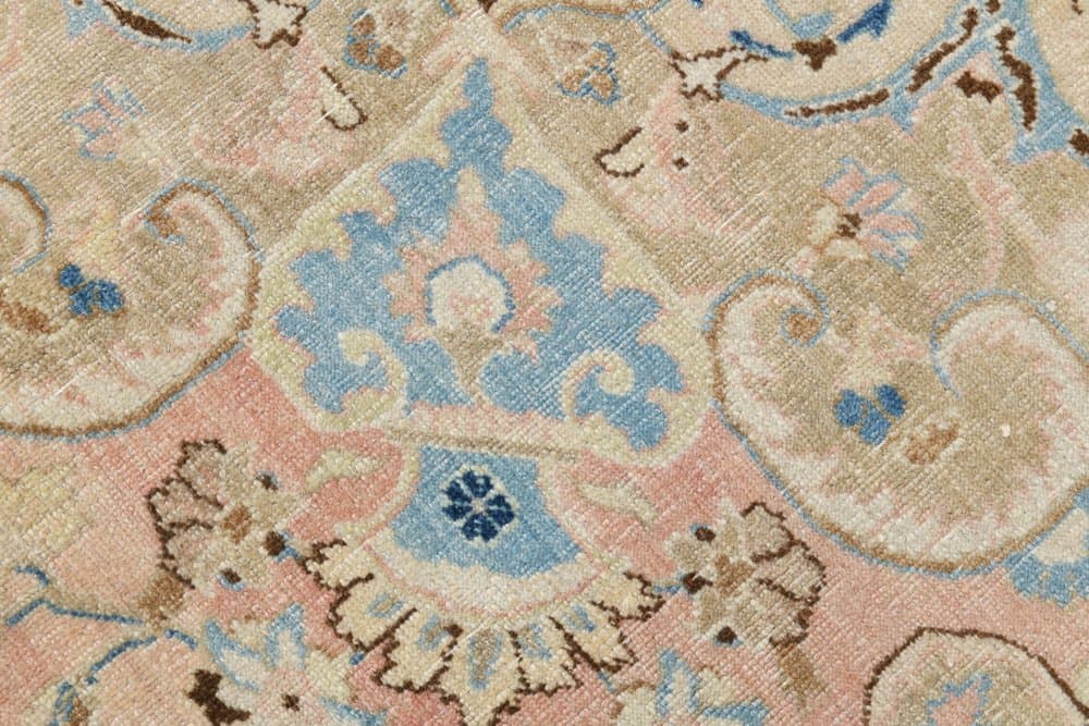 Rug 379x300 cm, beige, wool, Turkey, 1960s - 220612