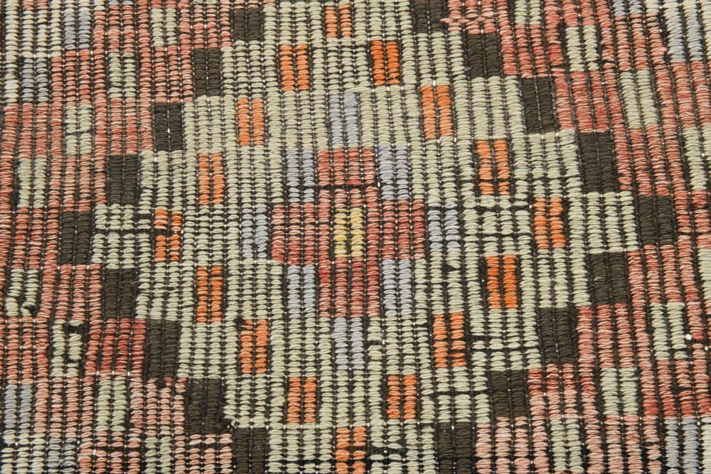 Kilim 186x329 cm, Red, Blue, Wool, 1970s - 221426