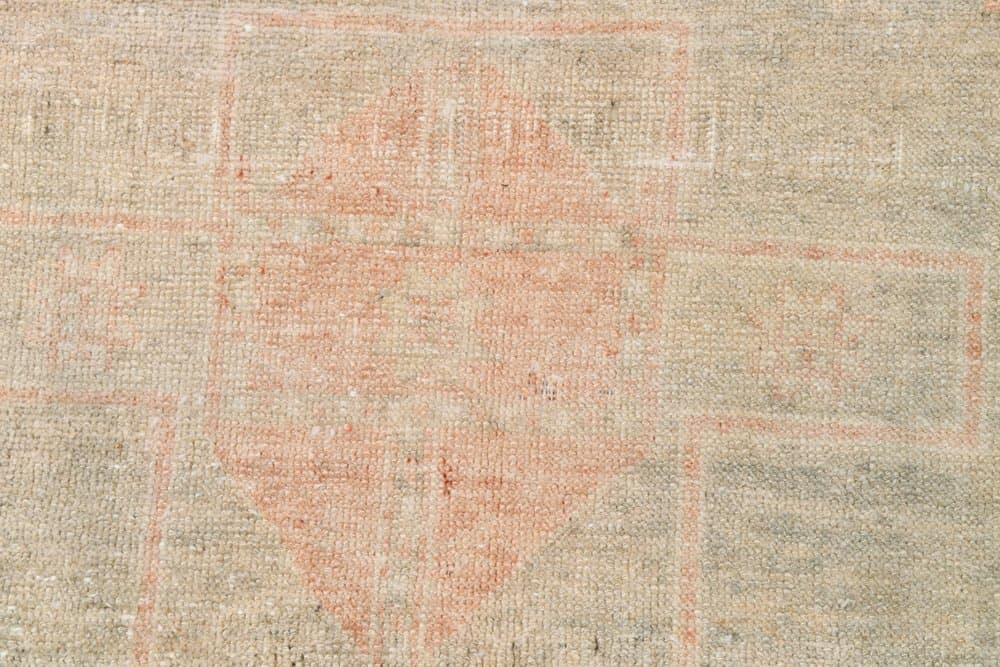 Runner 351x80 cm, pink, wool, 1960s - 221401