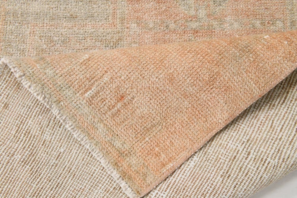 Runner 351x80 cm, pink, wool, 1960s - 221404