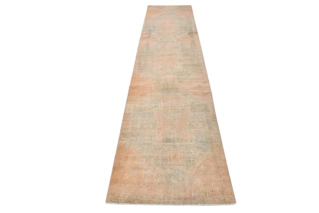 Runner 351x80 cm, pink, wool, 1960s - DIMENSION
