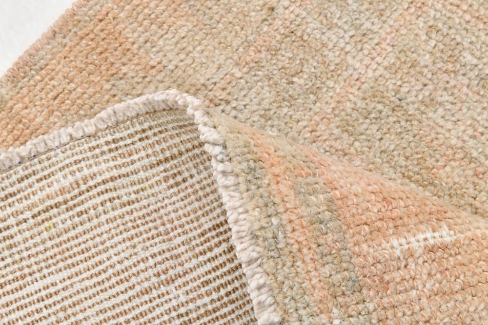 Runner 351x80 cm, pink, wool, 1960s - 221394