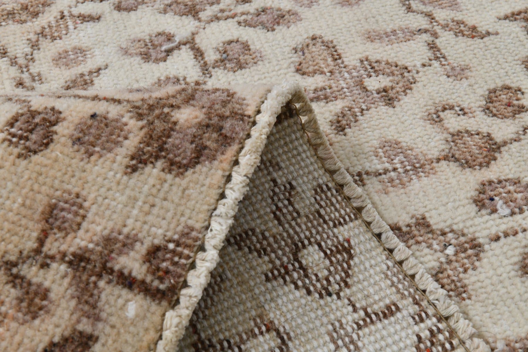 Dywan 172x284 cm, beżowy, wełna, lata 70. - 221352