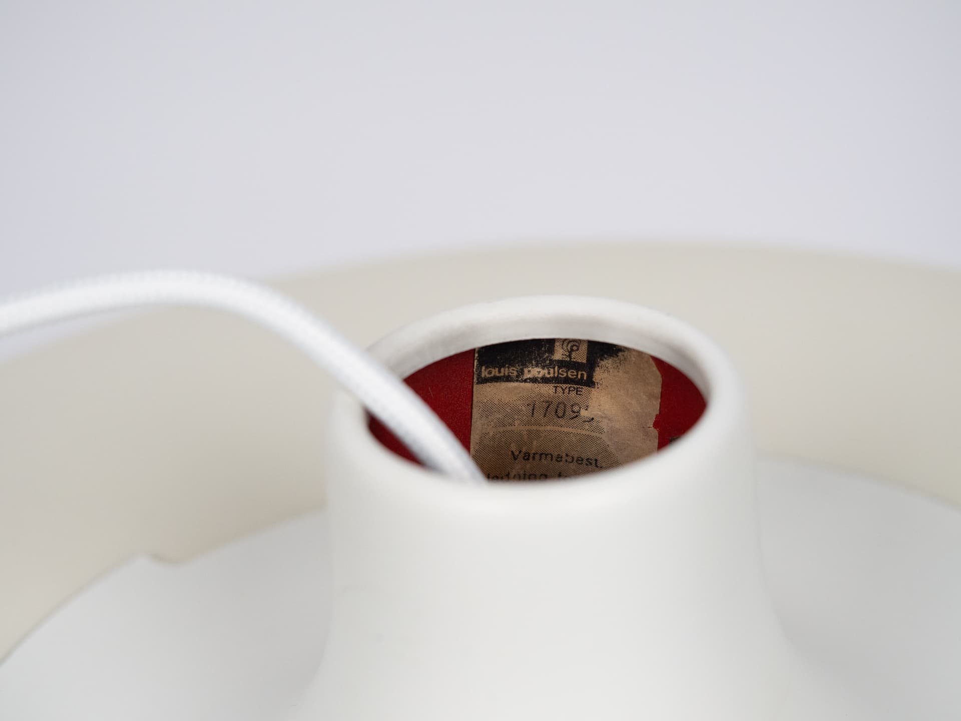 Pendant Lamp PH 5, white metal, by P. Henningsen, Louis Poulsen, Denmark, 1980s. - 220731