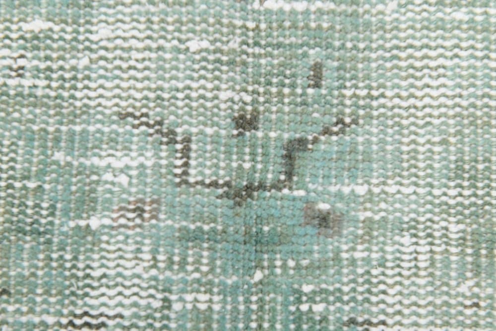 Rug 233x142 cm, green, cotton, 1960s - 221285