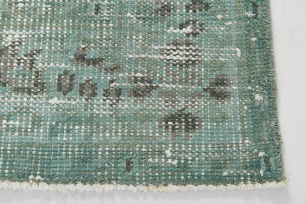 Rug 233x142 cm, green, cotton, 1960s - 221277