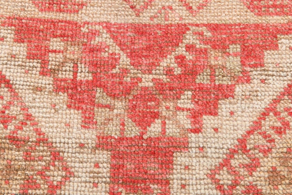 Chodnik 306x91 cm, czerwony, wełna, Turcja, lata 60. - 221231