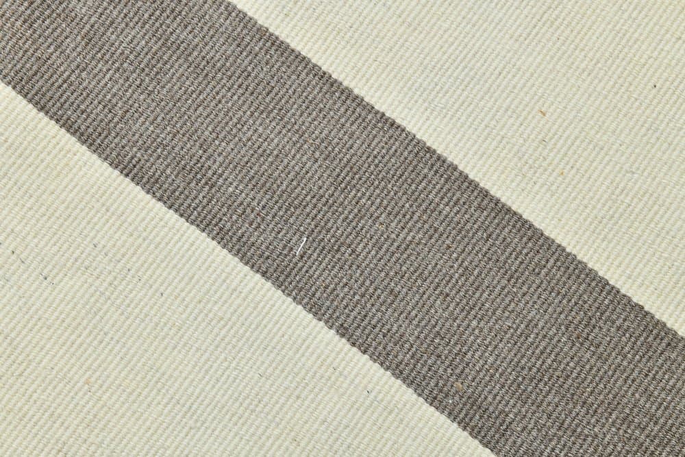 Kilim chodnik 56x240 cm, beżowy, wełna, Turcja, lata 60. - 221205