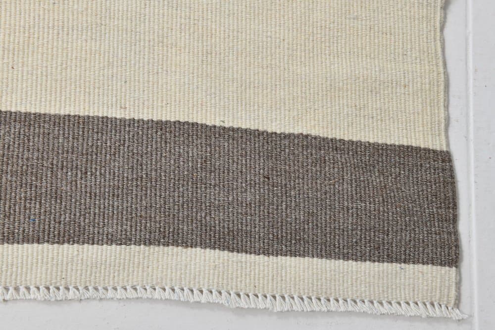 Kilim chodnik 56x240 cm, beżowy, wełna, Turcja, lata 60. - 221209