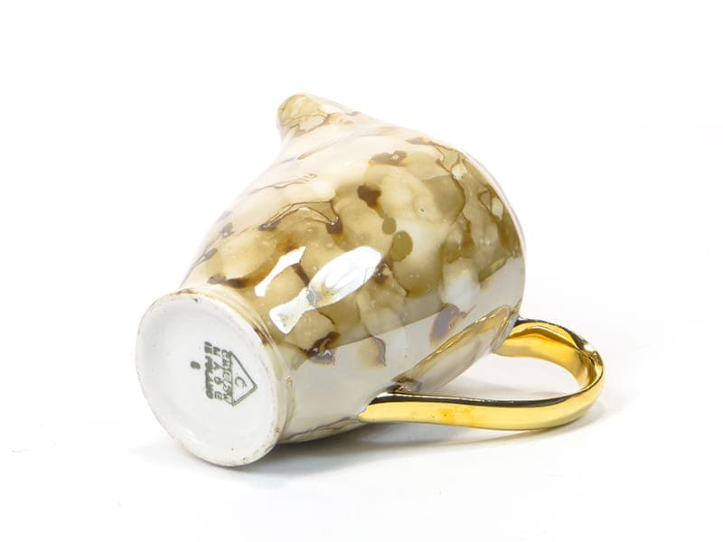 Serwis kawowy Feston, porcelana kość słoniowa, proj. W. Potacki, Ćmielów, Polska, lata 60. - 220759