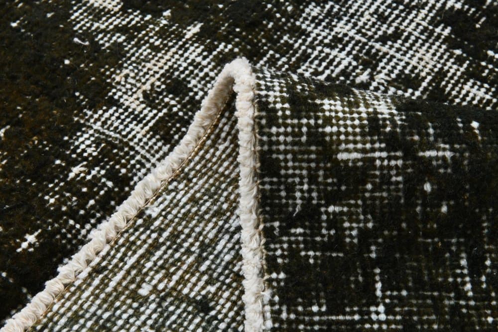 Dywan 314x207 cm, czarny, wełna, Turcja, lata 50. - 220998