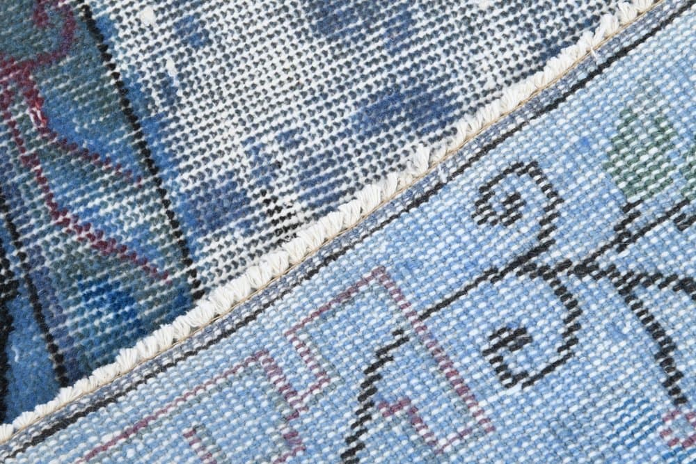 Dywan 307x214 cm, niebieski, wełna, Turcja, lata 60. - 220962