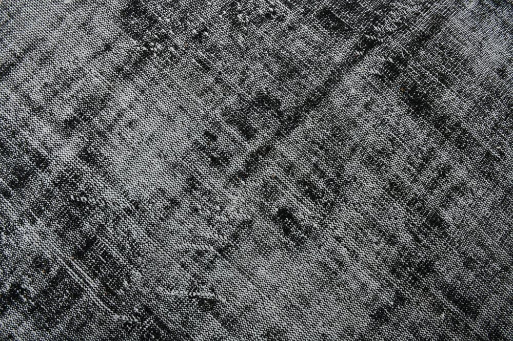 Dywan 175x276 cm, czarny, szary, wełna, Turcja, lata 50. - 220918