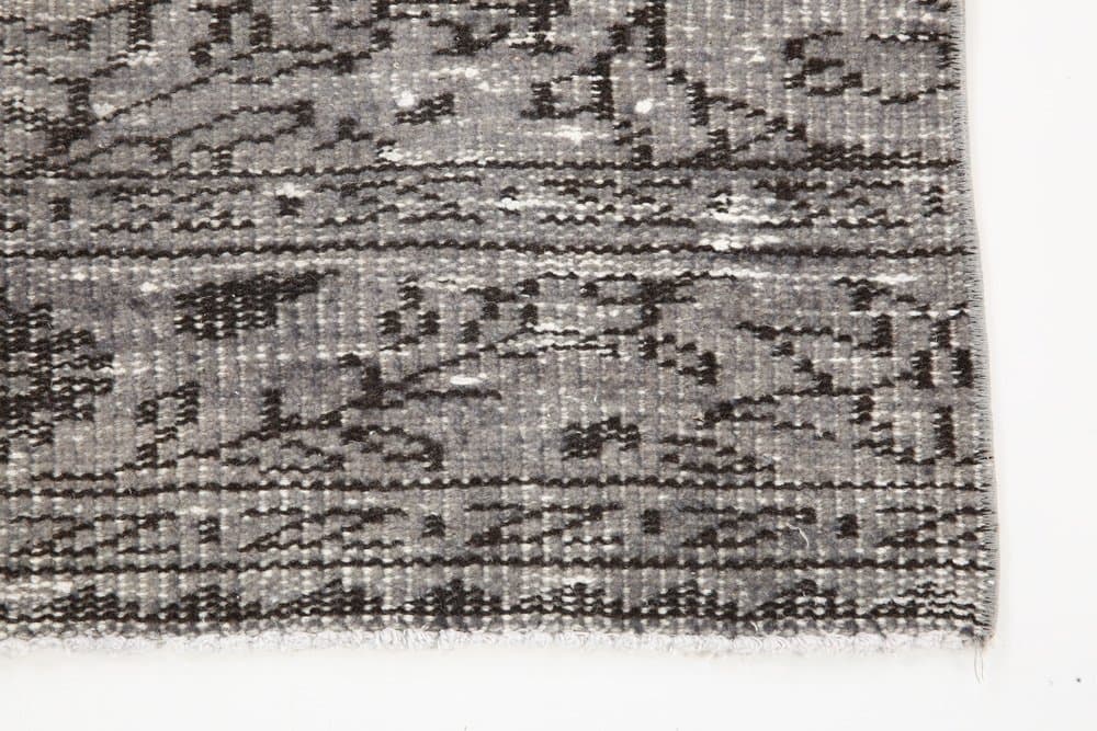 Chodnik 84x291 cm, szary, wełna, Turcja, lata 50. - 220870