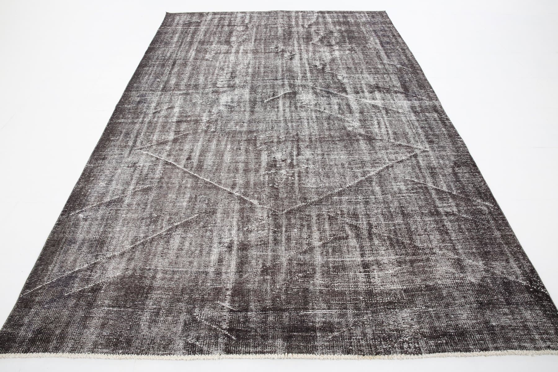 Rug 216x319 cm, grey, wool, Turkey, 1960s - 220851