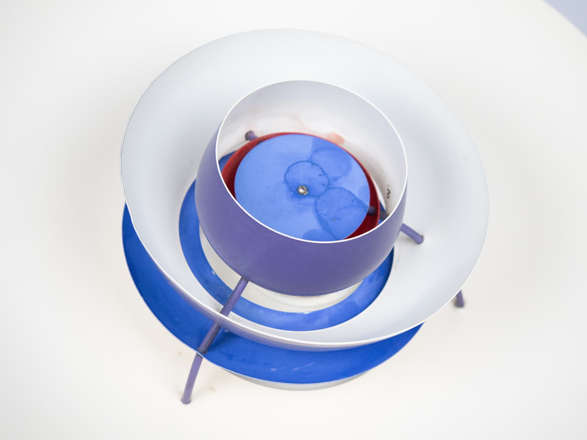 Pendant Lamp PH 5, white metal, by P. Henningsen, Louis Poulsen, Denmark, 1980s. - 220826