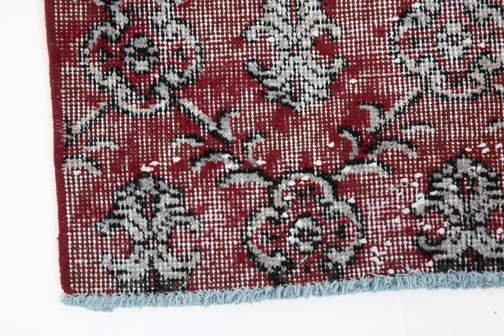 Runner Rug 306x75 cm, red, wool, Turkey, 1960s. - 221446