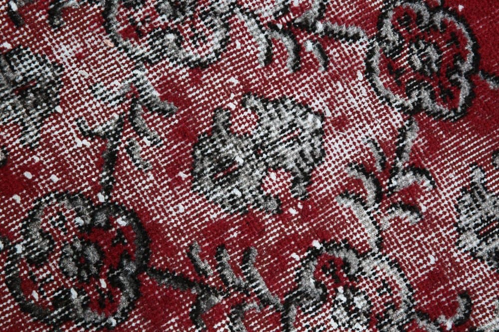 Runner Rug 306x75 cm, red, wool, Turkey, 1960s. - 221456