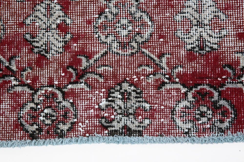 Runner Rug 306x75 cm, red, wool, Turkey, 1960s. - 221447