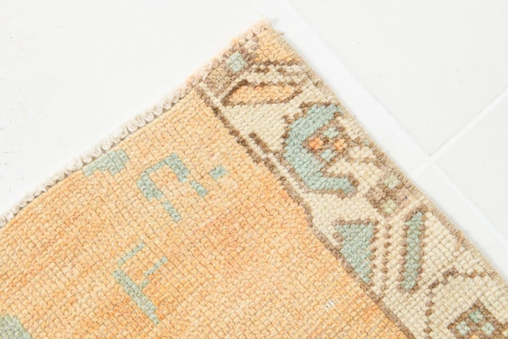 Dywan 263x158 cm, beżowy, wełna, Turcja, lata 60. - 221963